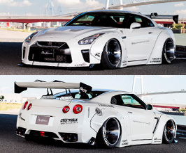 Liberty Walk LB Works Complete Wide Body Kit - Type 1.5 for Nissan GTR R35