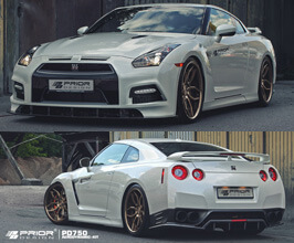 PRIOR Design PD750 Aerodynamic Body Kit (FRP) for Nissan GTR R35