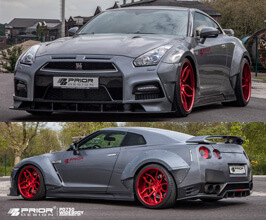 PRIOR Design PD750WB Aerodynamic Widebody Kit (FRP) for Nissan GTR R35