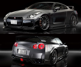 ROWEN World Platinum Aero Racing Body Kit with Rear Fender Arches for Nissan GTR R35