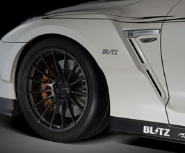 BLITZ Aero Speed R-Concept Front 12mm Wide Fenders (FRP) for Nissan GTR R35