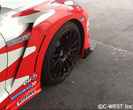 C-West Aero 10mm Wide Front Fenders for Nissan GTR R35