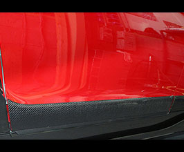 TOP SECRET Side Panels for TOP SECRET Wide Fenders (Carbon Fiber) for Nissan GTR R35