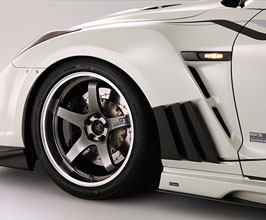 Varis 2013 Version Front Fenders (FRP with Carbon Fiber) for Nissan GTR R35