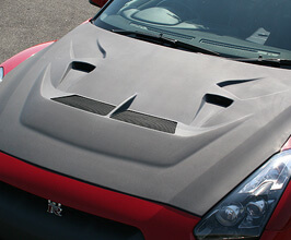 ChargeSpeed Hood Bonnet with Vent Ducts for Nissan GTR R35