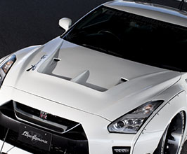 Liberty Walk LB Hood Bonnet with Vents for Nissan GTR R35