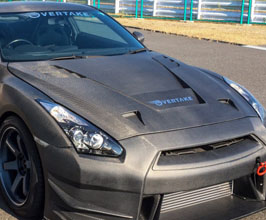 Overtake Racing Front Hood Bonnet (Dry Carbon Fiber) for Nissan GTR R35