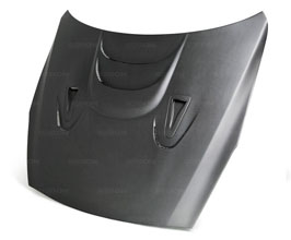 Seibon MS style Vented Hood (Dry Carbon Fiber) for Nissan GTR R35