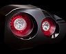 Valenti Jewel LED Revo Tail Lamps (Half Red and Chrome)