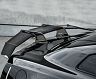 KUHL 35R-GT Rear GT Wing with Low Mount Swan Neck - Version 1 for Nissan GTR R35