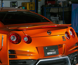 TOP SECRET Flat Type Rear Spoiler for Nissan GTR R35