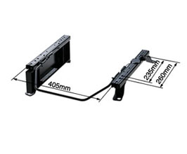 Bride Type-RK Seat Rails for STRADIA II Reclining Seats - Passenger Side for Nissan GTR R35