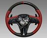 TOP SECRET M17 Steering Wheel (Leather with Carbon Fiber) for Nissan GTR R35