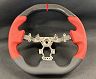 TOP SECRET TS Octagonal Steering Wheel (Leather with Carbon Fiber)