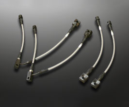 Mines Brake Lines - Front and Rear (Stainless) for Nissan GTR R35