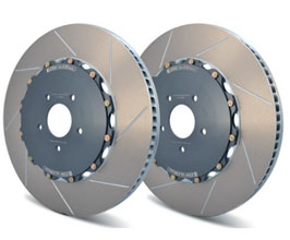GiroDisc Rotors - Front (Iron) for Nissan GTR R35