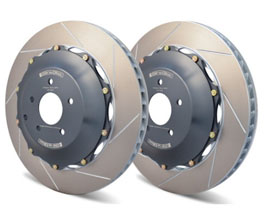 GiroDisc Rotors - Rear (Iron) for Nissan GTR R35