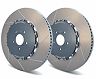 GiroDisc Rotors - Front (Iron) for Nissan GTR R35