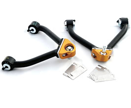 TOP SECRET Super Upper Control Arms with Camber Adjustment - Front for Nissan GTR R35