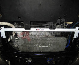 Ultra Racing Front Lower Brace Bar - 2 Points for Nissan GTR R35