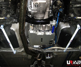 Ultra Racing Rear Lower Side Brace Bars - 2 Points x2 for Nissan GTR R35