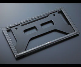 Nismo Front Number Plate Frame - Japan Spec (Dry Carbon Fiber) for Nissan Leaf ZE1 (Incl Nismo)