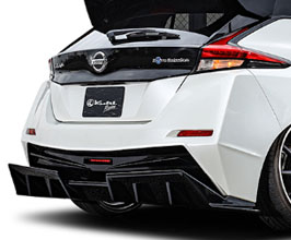 KUHL EM57-GT Aero Rear Bumper and Rear Diffuser (FRP) for Nissan Leaf S / G ZE1