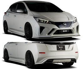 BLITZ Aero Speed R-Concept Body Kit with Front LEDs (FRP) for Nissan Leaf ZE1