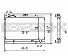 KOYORAD N-Flo Racing Radiator (Aluminum) for Nissan Silvia S13 / 180SX SR20DET with MT