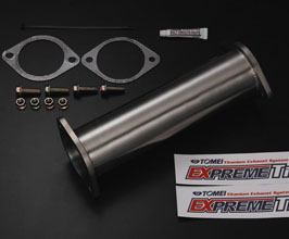 TOMEI Japan EXPREME Ti Catalyst Straight Pipe (Titanium) for Nissan Silvia S13