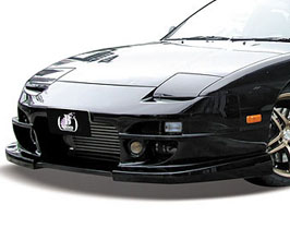 Border Racing Aero Front Bumper - Type III (FRP) for Nissan 180SX / 240SX