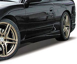 Border Racing Aero Side Steps - Type II (FRP) for Nissan Silvia S13