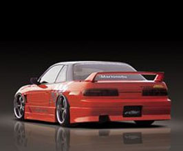 Mac M Sports Aero Rear Bumper (FRP) for Nissan Silvia S13