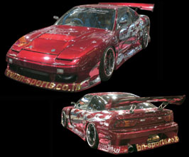 BN Sports Defend Aero Wide Body Kit (FRP) for Nissan Silvia S13