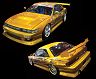 BN Sports Aero Wide Body Kit - Type III (FRP) for Nissan Silvia S13 Coupe