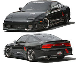 ChargeSpeed Aero Wide Body Kit (FRP) for Nissan Silvia S13