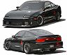 ChargeSpeed Aero Body Kit (FRP) for Nissan 240SX Hatchback