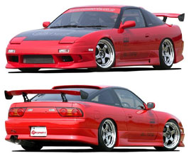 GP Sports G-Sonic Zero One Aero Body Kit (FRP) for Nissan Silvia S13