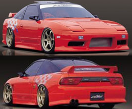 Mac M Sports Aero Body Kit - Type B (FRP) for Nissan Silvia S13