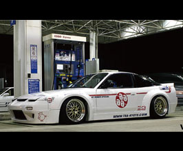 TRA KYOTO Co Rocket Bunny Wide Body Kit - Version 1 (FRP) for Nissan 240SX / 180SX Hatch