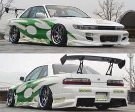 URAS Type-S Aero Body Kit (FRP) for Nissan Silvia S13