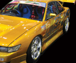 BN Sports Front 30mm and Rear 50mm Wide Fenders (FRP) for Nissan Silvia S13