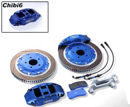 Endless Brake Caliper Kit - Front Chibi6 with 296mm 1-Piece Rotors for Nissan Silvia S13 / 180SX SR20DET