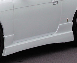 Border Racing Aero Side Steps - Type II (FRP) for Nissan Silvia S14 / 240SX