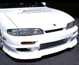 Border Racing Aero Front Bumper - Type I (FRP) for Nissan Silvia S14 / 240SX Zenki