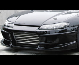 Border Racing Aero Front Bumper (FRP) for Nissan Silvia S14