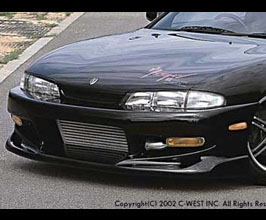 C-West Aero Front Bumper (PFRP) for Nissan Silvia S14