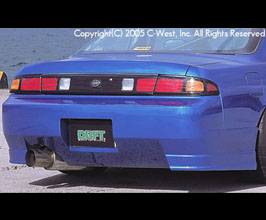 C-West DRFT Aero Rear Bumper (PFRP) for Nissan 240SX