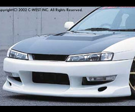C-West Aero Front Bumper (PFRP) for Nissan Silvia S14