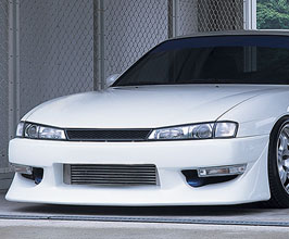 INGS1 N-SPEC Type-2 Front Bumper (FRP) for Nissan 240SX Kouki